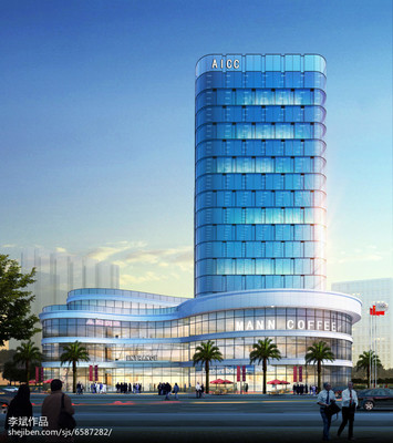 龍城大街建筑外立面裝飾-裝修設計效果圖-謀設計師作品-設計本